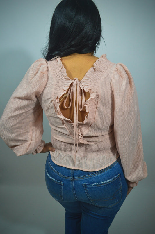 Tea Time Top - Blush
