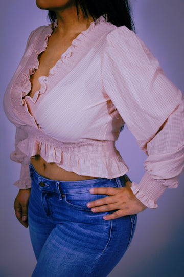 Tea Time Top - Blush