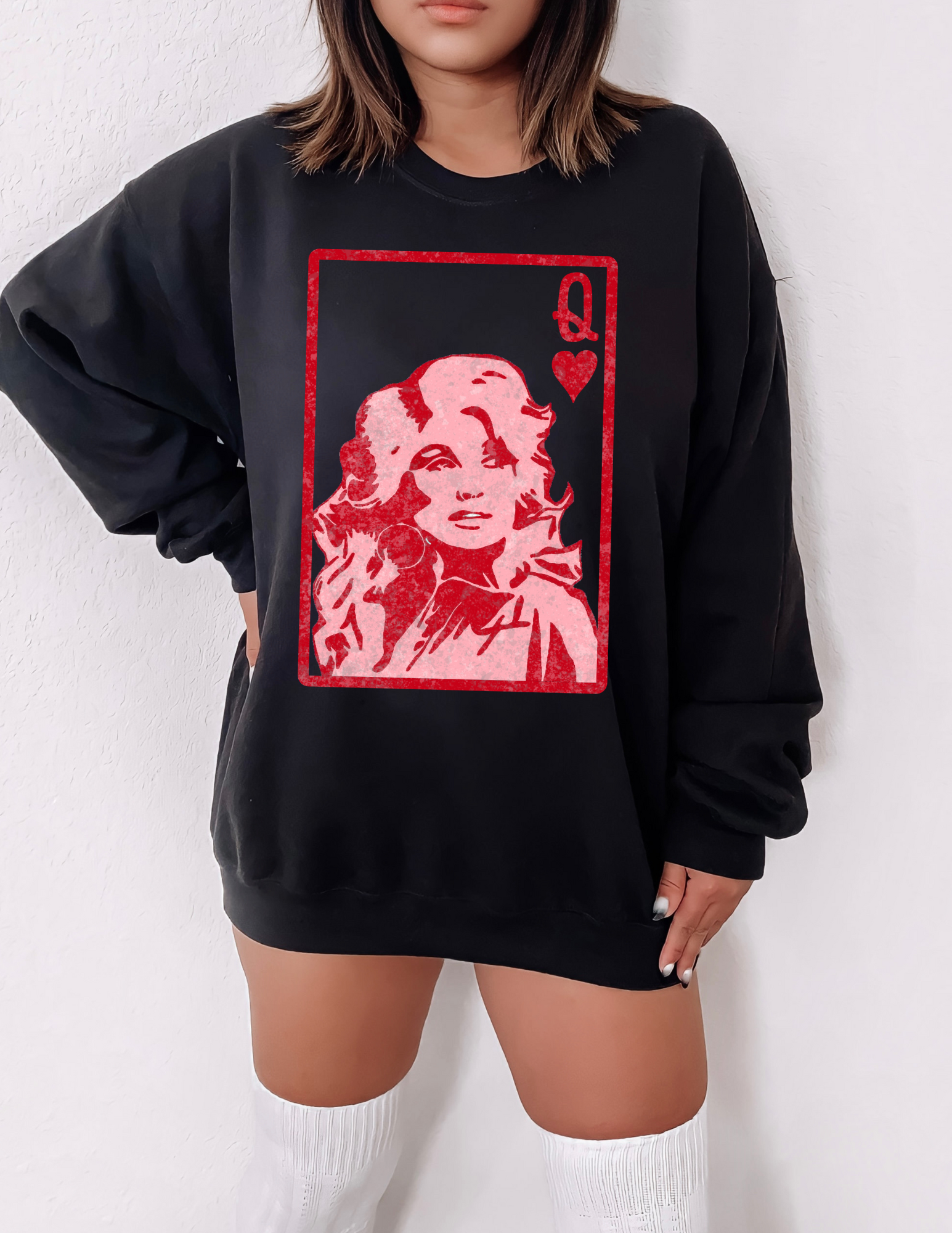 **PRE-ORDER** Queen Of Hearts Crewneck