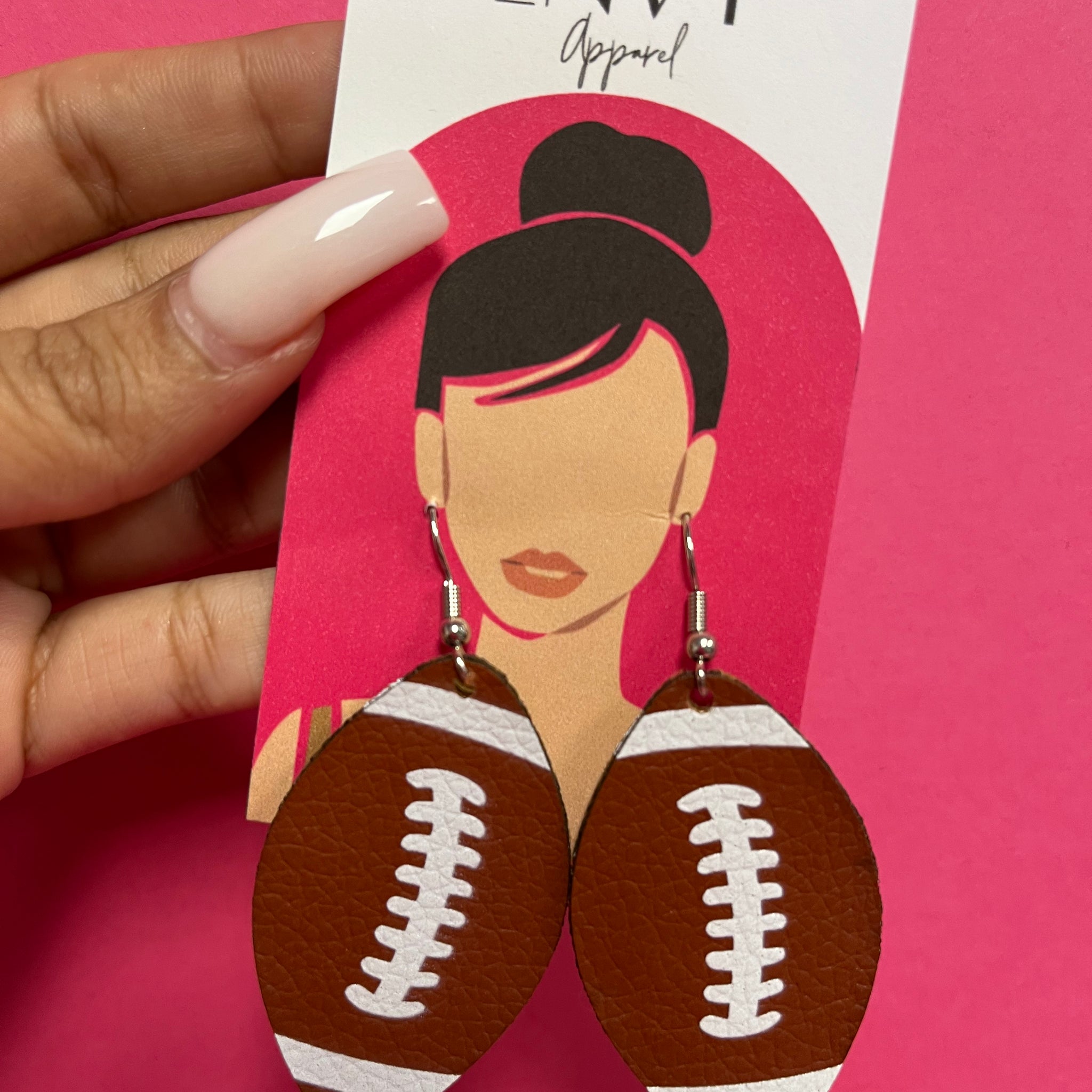 Football Earrings